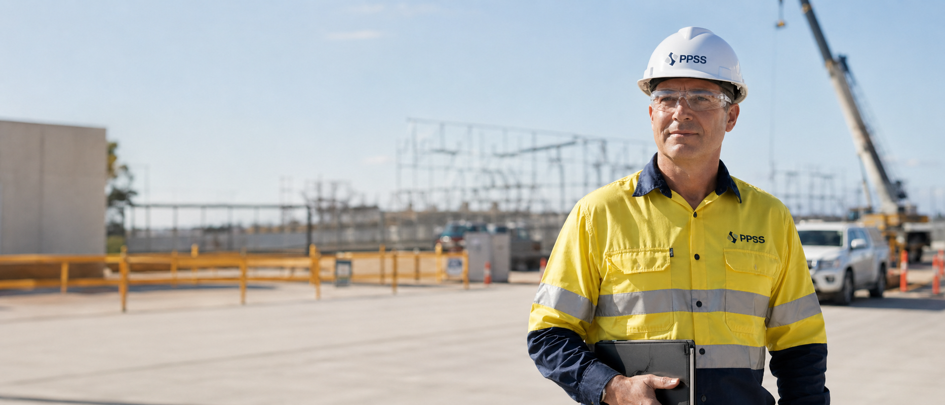 PPSS practitioner working alongside a client project controls team on site